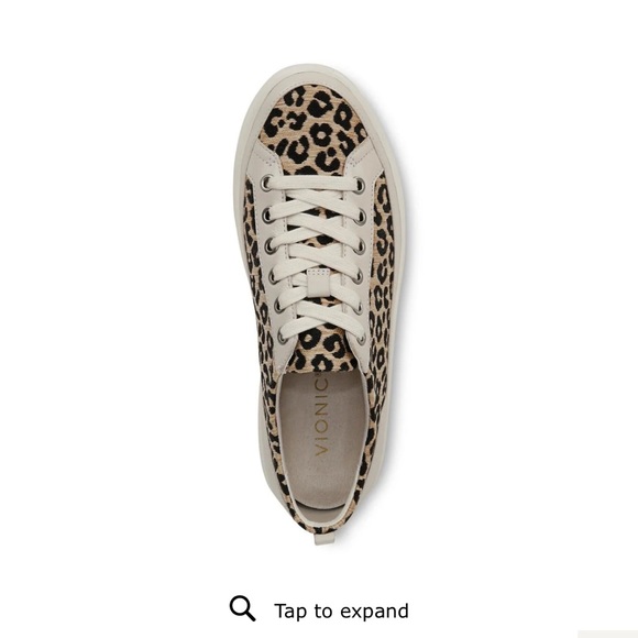 Vionic Winny Sneaker Leopard Print. - Picture 2 of 9